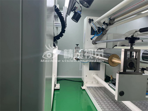  離型膜瑕疵檢測安裝現場